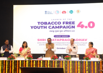 ‘Tobacco-free youth campaign 4.0’ ਦੀ ਸ਼ੁਰੂਆਤ; ਮੰਤਰੀ ਨੇ ਦੇਸ਼-ਵਿਆਪੀ ਅੰਦੋਲਨ ਚਲਾਉਣ ਦਾ ਦਿੱਤਾ ਸੱਦਾ