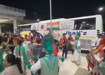 Sports: ਏਸ਼ੀਅਨ ਚੈਂਪੀਅਨਜ਼ ਟਰਾਫੀ ਲਈ ਜਪਾਨ ਦੀ ਹਾਕੀ ਟੀਮ ਦਾ ਪੰਜਾਬ ਪਹੁੰਚਣ ‘ਤੇ ਨਿੱਘਾ ਸਵਾਗਤ Sports: ਏਸ਼ੀਅਨ ਚੈਂਪੀਅਨਜ਼ ਟਰਾਫੀ ਲਈ ਜਪਾਨ ਦੀ ਹਾਕੀ ਟੀਮ ਦਾ ਪੰਜਾਬ ਪਹੁੰਚਣ ‘ਤੇ ਨਿੱਘਾ ਸਵਾਗਤ