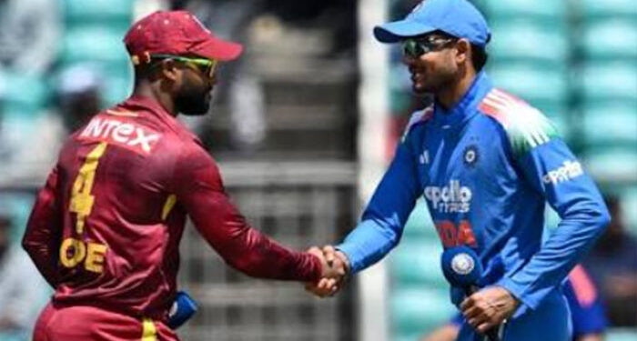 Cricket: ਭਾਰਤ ਨੇ ਵੈਸਟਇੰਡੀਜ਼ ਵਿਰੁੱਧ ਤੀਜੇ ਇੱਕ ਰੋਜ਼ਾ ਮੈਚ ‘ਚ ਜਿੱਤਿਆ ਟਾਸ, ਪੜ੍ਹੋ ਕੀ ਲਿਆ ਫੈਸਲਾ ? Cricket: ਭਾਰਤ ਨੇ ਵੈਸਟਇੰਡੀਜ਼ ਵਿਰੁੱਧ ਤੀਜੇ ਇੱਕ ਰੋਜ਼ਾ ਮੈਚ ‘ਚ ਜਿੱਤਿਆ ਟਾਸ, ਪੜ੍ਹੋ ਕੀ ਲਿਆ ਫੈਸਲਾ ?