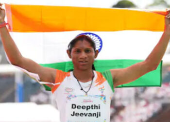 Sports: ਪੈਰਾ ਏਸ਼ੀਅਨ ਖੇਡਾਂ ’ਚ ਦੀਪਤੀ ਜੀਵਨਜੀ ਨੇ ਜਿੱਤਿਆ ਸੋਨ ਤਮਗਾ, ਬਣਾਇਆ ਨਵਾਂ ਰਿਕਾਰਡ Sports: ਪੈਰਾ ਏਸ਼ੀਅਨ ਖੇਡਾਂ ’ਚ ਦੀਪਤੀ ਜੀਵਨਜੀ ਨੇ ਜਿੱਤਿਆ ਸੋਨ ਤਮਗਾ, ਬਣਾਇਆ ਨਵਾਂ ਰਿਕਾਰਡ