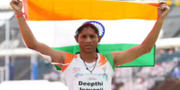 Sports: ਪੈਰਾ ਏਸ਼ੀਅਨ ਖੇਡਾਂ ’ਚ ਦੀਪਤੀ ਜੀਵਨਜੀ ਨੇ ਜਿੱਤਿਆ ਸੋਨ ਤਮਗਾ, ਬਣਾਇਆ ਨਵਾਂ ਰਿਕਾਰਡ