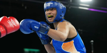 Asian Games: ਲਵਲੀਨਾ ਨੇ ਮੁੱਕੇਬਾਜ਼ੀ ‘ਚ ਭਾਰਤ ਲਈ ਜਿੱਤਿਆ ਗੋਲਡ Asian Games: ਲਵਲੀਨਾ ਨੇ ਮੁੱਕੇਬਾਜ਼ੀ ‘ਚ ਭਾਰਤ ਲਈ ਜਿੱਤਿਆ ਗੋਲਡ