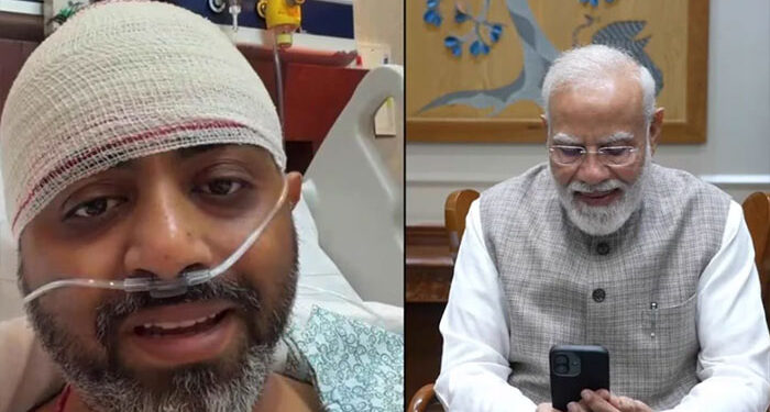 PM Modi ਨੇ 174 ਜਾਨਾਂ ਬਚਾਉਣ ਵਾਲੇ ਕੈਪਟਨ ਸਮਿਤ ਨਾਲ ਫੋਨ ‘ਤੇ ਕੀਤੀ ਗੱਲ PM Modi ਨੇ 174 ਜਾਨਾਂ ਬਚਾਉਣ ਵਾਲੇ ਕੈਪਟਨ ਸਮਿਤ ਨਾਲ ਫੋਨ ‘ਤੇ ਕੀਤੀ ਗੱਲ