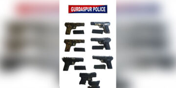 Punjab: ਅੰਤਰਰਾਜੀ ਅਸਲਾ ਤਸਕਰੀ ਗਿਰੋਹ ਦਾ ਪਰਦਾਫਾਸ਼, 7 ਪਿਸਤੌਲਾਂ ਸਮੇਤ 4 ਗ੍ਰਿਫਤਾਰ