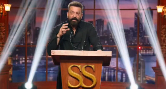 Entertainment: ਸੰਜੇ ਦੱਤ ਨੇ ਮੁੰਨਾਭਾਈ ਬਣ ਕੇ ਟਰੰਪ ਨੂੰ ਦਿੱਤੀ ਸਲਾਹ, ਕਿਹਾ- ਮਿਜ਼ਾਈਲਾਂ ਨਹੀਂ, ਪਿਆਰ ਐਕਸਪੋਰਟ ਕਰੋ Entertainment: ਸੰਜੇ ਦੱਤ ਨੇ ਮੁੰਨਾਭਾਈ ਬਣ ਕੇ ਟਰੰਪ ਨੂੰ ਦਿੱਤੀ ਸਲਾਹ, ਕਿਹਾ- ਮਿਜ਼ਾਈਲਾਂ ਨਹੀਂ, ਪਿਆਰ ਐਕਸਪੋਰਟ ਕਰੋ