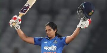 India Vs Zimbabwe Women ODI : ਪ੍ਰਤਿਕਾ ਰਾਵਲ ਦੇ ਸੈਂਕੜੇ ਦੀ ਬਦੌਲਤ ਭਾਰਤੀ ਮਹਿਲਾ ਟੀਮ ਨੇ ਜ਼ਿੰਬਾਬਵੇ ਨੂੰ 9 ਵਿਕਟਾਂ ਨਾਲ ਹਰਾਇਆ India Vs Zimbabwe Women ODI : ਪ੍ਰਤਿਕਾ ਰਾਵਲ ਦੇ ਸੈਂਕੜੇ ਦੀ ਬਦੌਲਤ ਭਾਰਤੀ ਮਹਿਲਾ ਟੀਮ ਨੇ ਜ਼ਿੰਬਾਬਵੇ ਨੂੰ 9 ਵਿਕਟਾਂ ਨਾਲ ਹਰਾਇਆ
