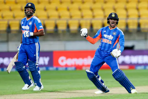 IND vs NZ 3rd T20I: ਟੀਮ ਇੰਡੀਆ ਦੀ ਧਮਾਕੇਦਾਰ ਜਿੱਤ; ਨਿਊਜ਼ੀਲੈਂਡ ਨੂੰ 6 ਵਿਕਟਾਂ ਨਾਲ ਹਰਾਇਆ IND vs NZ 3rd T20I: ਟੀਮ ਇੰਡੀਆ ਦੀ ਧਮਾਕੇਦਾਰ ਜਿੱਤ; ਨਿਊਜ਼ੀਲੈਂਡ ਨੂੰ 6 ਵਿਕਟਾਂ ਨਾਲ ਹਰਾਇਆ