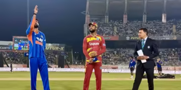 IND vs WI ਤੀਜਾ ਟੀ-20 : ਵੈਸਟਇੰਡੀਜ਼ ਨੇ ਟਾਸ ਜਿੱਤ ਕੇ ਚੁਣੀ ਗੇਂਦਬਾਜ਼ੀ, ਜਾਣੋ ਦੋਵਾਂ ਟੀਮਾਂ ਦੀ ਪਲੇਇੰਗ 11